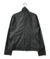 BURBERRY BLACK LABEL (バーバリーブラックレーベル) チェックブルゾン BURBERRY BLACK LABEL バーバリーブラックレーベル ジップアップ BMP22-221-08 ブラック×グレー サイズ:L：9000円