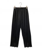 ISSEY MIYAKEイッセイミヤケ）の古着「プリーツパンツ/pleated pants/IM31-PF609/ISSEY MIYAKE/イッセイミヤケ/ブラック/日本製」｜ブラック