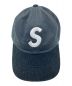 中古・古着 SUPREME (シュプリーム) 2-Tone S Logo 6-Panel/ 2トーンエスロゴ6パネル/24SS/USA製 ブラック：9000円