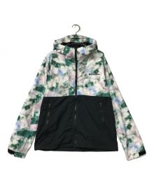 Columbia（コロンビア）の古着「Hazen Patterned Jacket ヘイゼンパターンドジャケット Columbia コロンビア アウトドアウェア キャンプ ナイロンパーカー PM0153」｜ホワイト×ブラック×グリーン