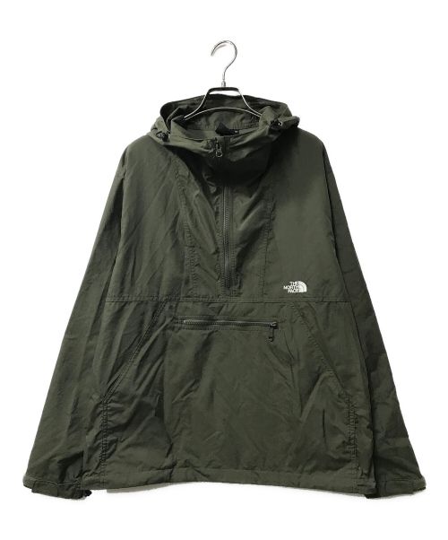 THE NORTH FACE（ザ ノース フェイス）THE NORTH FACE (ザ ノース フェイス) COMPACT ANORAK/コンパクトアノラック/NP22333/THE NORTH FACE/カーキ オリーブ サイズ:SIZE Mの古着・服飾アイテム