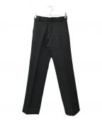 MELITTA BAUMEISTERメリッタ バウマイスター）の古着「SLIM LEG PANT/64R-13-404-09/MELITTA BAUMEISTER/メリッタ バウマイスター/USA製/ブラック」｜ブラック