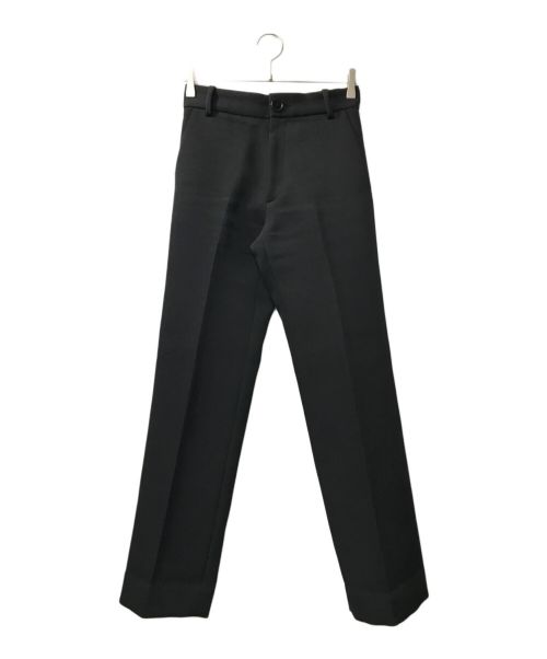 MELITTA BAUMEISTER（メリッタ バウマイスター）MELITTA BAUMEISTER (メリッタ バウマイスター) SLIM LEG PANT/64R-13-404-09/MELITTA BAUMEISTER/メリッタ バウマイスター/USA製/ブラック ブラック サイズ:SIZE 0の古着・服飾アイテム