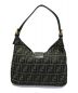 FENDI (フェンディ) マンマバケット ズッカ柄ワンショルダーバッグ FENDI フェンディ 26569   ブラウン ブラック ブラウン：68000円