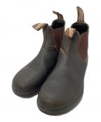 BLUND STONEブランドストーン）の古着「ELASTIC SIDED BOOT BLUND STONE ブランドストーン 000822 サイドゴアブーツ ORIGINALSモデル」｜ブラウン