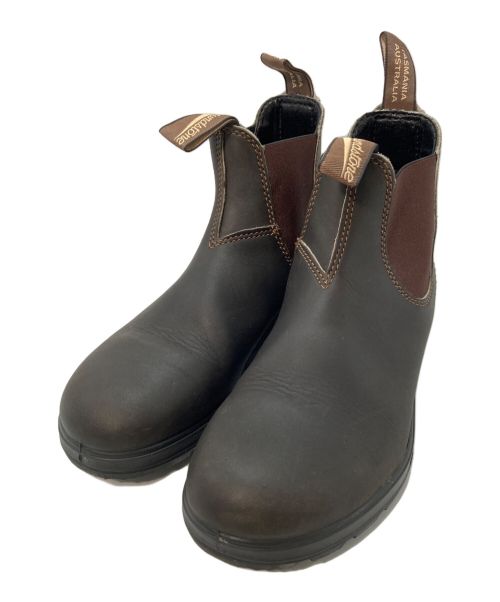 BLUND STONE（ブランドストーン）BLUND STONE (ブランドストーン) ELASTIC SIDED BOOT BLUND STONE ブランドストーン 000822 サイドゴアブーツ ORIGINALSモデル ブラウン サイズ:6の古着・服飾アイテム