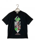 C.Eシーイー キャブエンプト）の古着「プリントTシャツ C.E シーイー キャブエンプト 日本製 黒T」｜ブラック