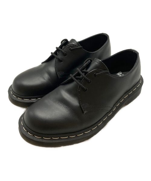 Dr.Martens（ドクターマーチン）Dr.Martens (ドクターマーチン) ホワイトステッチ 3 ホールシューズ/24757/Dr.Martens/ドクターマーチン/ブラック ブラック サイズ:SIZE EU41/UK7/USM8/USL9の古着・服飾アイテム