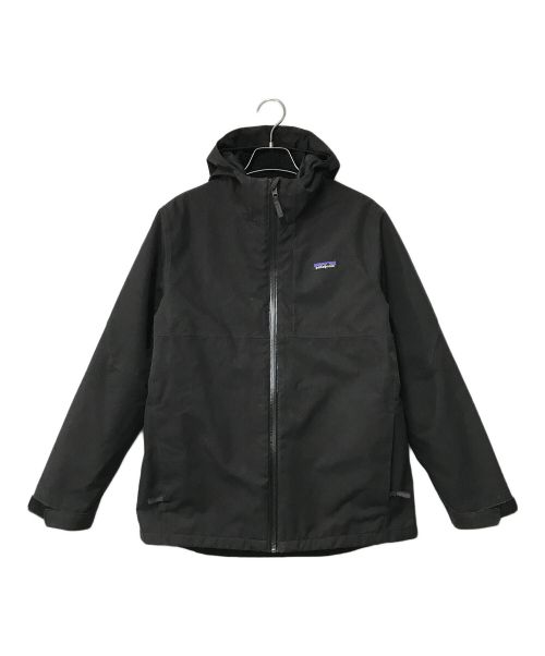 Patagonia（パタゴニア）Patagonia (パタゴニア) キッズ・フォーインワン・エブリデー・ジャケット Patagonia パタゴニア 68035 リバーシブル ブラック サイズ: XL(キッズサイズ)の古着・服飾アイテム