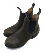 BLUND STONEブランドストーン）の古着「WOMENS ELASTIC SIDED HEEL BOOT/サイドゴアブーツ/1673」｜ブラウン