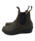 BLUND STONE (ブランドストーン) WOMENS ELASTIC SIDED HEEL BOOT/サイドゴアブーツ/1673 ブラウン サイズ:39：11000円