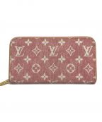 LOUIS VUITTONルイ ヴィトン）の古着「モノグラムジャカード ジッピーウォレット/Zippy Wallet Monogram Jacquard Denim 