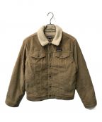 Patagoniaパタゴニア）の古着「Pile Lined Trucker Jacket/パイルラインドトラッカージャケット/26520」｜ベージュ