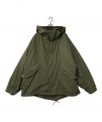 FREAK'S STOREフリークスストア）の古着「ライナー付モッズコート/ミリタリー/FREAK'S STORE/フリークスストア/23AW-028SET/23AW」｜オリーブ