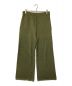 GOLDWIN（ゴールドウイン）の古着「Japanese Paper Optical Knit Trousers」｜グリーン×ブラック