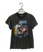 USEDユーズド）の古着「ヴィンテージTシャツ/プリントTシャツ/リンガーTシャツ/推定70年代/N CONCERT」｜グレー