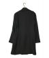 ANN DEMEULEMEESTER (アンドゥムルメステール) ダブルウールコート ANN DEMEULEMEESTER アンドゥムルメステール 352-93002 ブラック サイズ:40：18000円