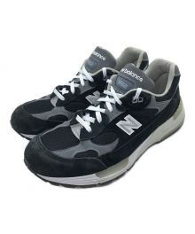 NEW BALANCE（ニューバランス）の古着「ローカットスニーカー NEW BALANCE ニューバランス NB 992 madeinUSA アメリカ製 USA製 M992EB」｜ブラック