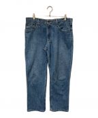 CarHarttカーハート）の古着「デニムパンツ CarHartt カーハート Relaxed Fit リラックスフィット ジーンズ インディゴ 101483-980」｜インディゴ