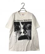 SUPREMEシュプリーム）の古着「My Bloody Valentine Feed Me With Your Kiss Tee Supreme シュプリーム マイブラッディヴァレンタインTシャツ ホワイト」｜ホワイト