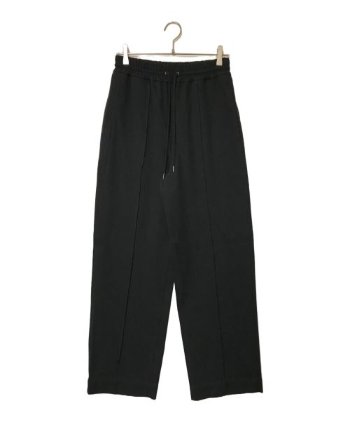 THE SHINZONE（ザ シンゾーン）THE SHINZONE (ザ シンゾーン) TRACK BOY PANTS コットンウエストギャザー トラックボーイパンツ THE SHINZONE ザ シンゾーン センタータック ブラック 21SMSCU08 ブラック サイズ:Fの古着・服飾アイテム