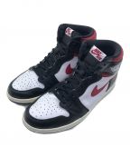 NIKEナイキ）の古着「NIKE AIR JORDAN 1 RETRO HIGH OG BLACK/WHITE-SAIL-GYM RED/ナイキ エア ジョーダン 1 レトロ ハイ OG ブラック/ホワイト-セイル-ジム レッド/555088-061」｜ホワイト×ブラック×レッド