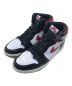 NIKE（ナイキ）の古着「NIKE AIR JORDAN 1 RETRO HIGH OG BLACK/WHITE-SAIL-GYM RED/ナイキ エア ジョーダン 1 レトロ ハイ OG ブラック/ホワイト-セイル-ジム レッド/555088-061」｜ホワイト×ブラック×レッド