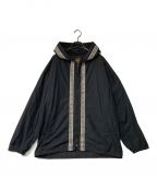 RATSラッツ）の古着「NATIVE HOODED JKT/ネイティブ フーデッドジャケット/22RJ-0309/RATS/ラッツ/コットン/ナイロン混紡素材/Made in JAPAN」｜ブラック