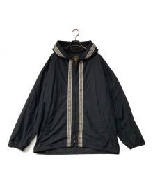 RATS（ラッツ）の古着「NATIVE HOODED JKT/ネイティブ フーデッドジャケット/22RJ-0309/RATS/ラッツ/コットン/ナイロン混紡素材/Made in JAPAN」｜ブラック