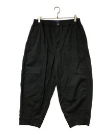 THE NORTHFACE PURPLELABEL（ザ・ノースフェイス パープルレーベル）の古着「Ripstop Wide Cropped Field Pants/リップストップ ワイドクロップドフィールドパンツ/NT5355N/THE NORTHFACE PURPLELABEL/ザ・ノースフェイス パープルレーベル」｜ブラック