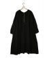 nest Robe (ネストローブ) 起毛リネンボタンドワンピース/01204-1594/nest Robe/ネストローブ/Made in JAPAN ブラック サイズ:F：9000円