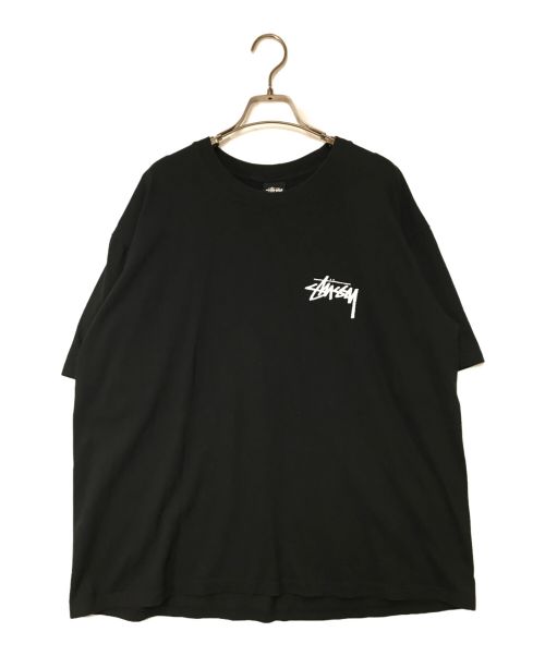 stussy（ステューシー）stussy (ステューシー) Fuzzy DiceプリントTシャツ/ファジーダイス プリントTシャツ/stussy/ステューシー/MADE IN HONDURAS ブラック サイズ:SIZE Lの古着・服飾アイテム