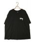 stussy（ステューシー）の古着「Fuzzy DiceプリントTシャツ/ファジーダイス プリントTシャツ/stussy/ステューシー/MADE IN HONDURAS」｜ブラック