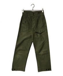 NIGEL CABOURN（ナイジェルケーボン）の古着「ミリタリーパンツ NIGEL CABOURN ナイジェルケーボン 軍パン ミリタリーパンツ BRITISH ARMY PANT BACK SATEEN ブリティッシュアーミーパンツバックサテン 8036-08-50001」｜オリーブ