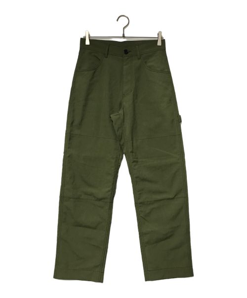 Snow peak（スノーピーク）snow peak (スノーピーク) takibi pants タキビパンツ snow peak スノーピーク ペインター リップストップ オリーブドラブ PA-19SU104 オリーブ サイズ:JPN S USA XSの古着・服飾アイテム