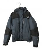 THE NORTH FACEザ ノース フェイス）の古着「バルトロライトジャケット THE NORTH FACE ザ ノース フェイス GORE-TEX INFINIUM™PRODUCTS ゴアテックス インフィニアム ワンハンドアジャスターフーデット ネイビー×ブラック ダブルチャック  ND91950」｜ネイビー×ブラック