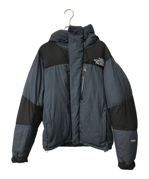 THE NORTH FACE（ザ ノース フェイス）バルトロライトジャケット THE NORTH FACE ザ ノース フェイス GORE-TEX INFINIUM™PRODUCTS ゴアテックス インフィニアム ワンハンドアジャスターフーデット ネイビー×ブラック ダブルチャック  ND9の古着・服飾アイテム