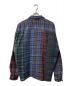 SEVEN BY SEVEN (セブンバイセブン) OPEN COLLAR SHIRTS（NEEDLE PUNCH WOOL CHECK）/オープンカラーシャツ/ニードル パンチ ウール チェック マルチカラー サイズ:M：18000円