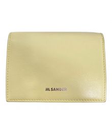 JIL SANDER（ジルサンダー）の古着「TINY WALLET/三つ折り財布/J07UI0011/JIL SANDER/ジルサンダー/Made in Italy」｜イエロー