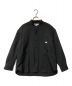 LEE（リー）の古着「別注 Big pocket shirt ビッグポケットシャツ LEE リー CITYSHOP シティショップ バンドカラー シャツジャケット LM8609」｜ブラック