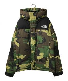 THE NORTH FACE（ザ ノース フェイス）の古着「NOVELTY BALTRO LIGHT JACKET/ノベルティ バルトロ ライト ジャケット/カモ」｜オリーブ×ブラック