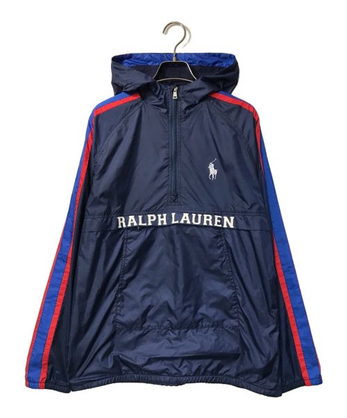 POLO RALPH LAUREN（ポロ・ラルフローレン）POLO RALPH LAUREN (ポロ・ラルフローレン) アノラックパーカー POLO RALPH LAUREN ポロ・ラルフローレン ネイビー ネイビー サイズ:XLの古着・服飾アイテム