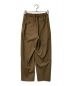 MARKAWARE (マーカウェア) CLASSIC FIT TROUSERS ORGANIC WOOL TROPICAL/A21A-03PT02C/クラシックフィットトラウザーズ/インタック ブラウン サイズ:2：11000円