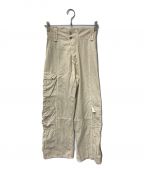 Ameriアメリ）の古着「MEDI MILITARY CARGO PANTS ミディミリタリーカーゴパンツ AMERI アメリ 02310860730 ベージュ」｜ベージュ