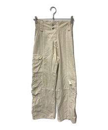 Ameri（アメリ）の古着「MEDI MILITARY CARGO PANTS ミディミリタリーカーゴパンツ AMERI アメリ 02310860730 ベージュ」｜ベージュ