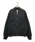 Carhartt WIP（カーハート）の古着「PAXON BOMBER CARHARTT WIP カーハート パクストンボンバー オーガニックコットン ユーズド加工 ウォッシュ加工 I033273」｜ブラック