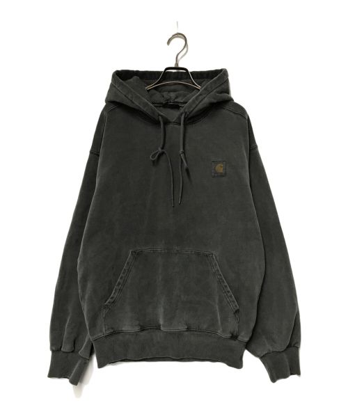 Carhartt WIP（カーハート）CARHARTT WIP (カーハート) HOODED VISTA SWEAT Vulcan garment dyed CARHARTT WIP カーハート 製品染め I029523 ブラック サイズ:XSの古着・服飾アイテム