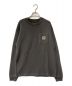 CARHARTT WIP（カーハート）の古着「L/S POCKET WAFFLE T-SHIRT/A242031/カーハート/コットンワッフル生地」｜グレー