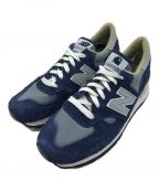 NEW BALANCE×CarHarttニューバランス×カーハート）の古着「ローカットスニーカー NEW BALANCE ニューバランス CarHartt カーハート M990CH1 USA」｜ネイビー