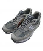 NEW BALANCEニューバランス）の古着「スニーカー NEW BALANCE ニューバランス M991GL」｜グレー